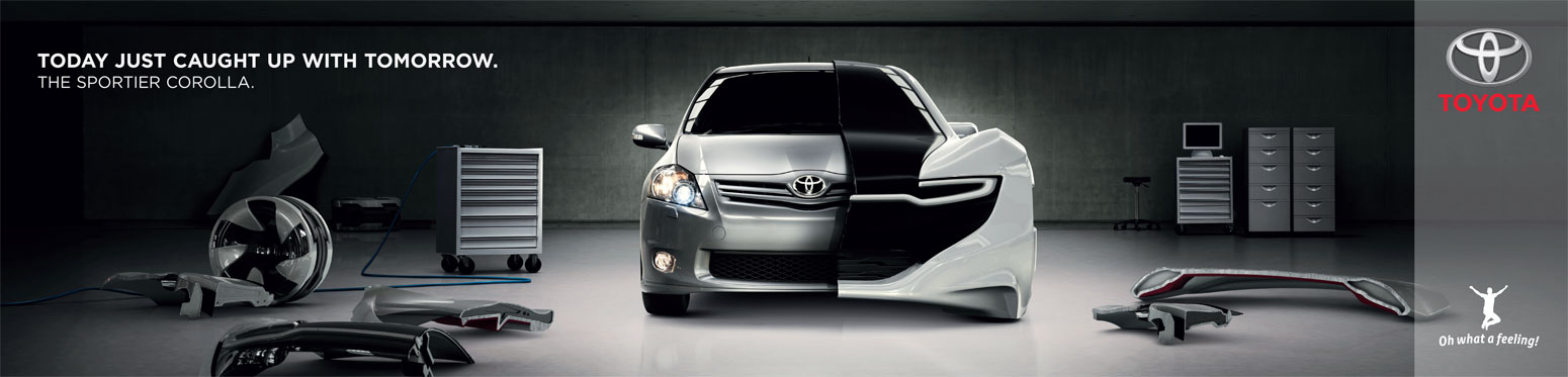 Toyota Corolla Concept Billboard